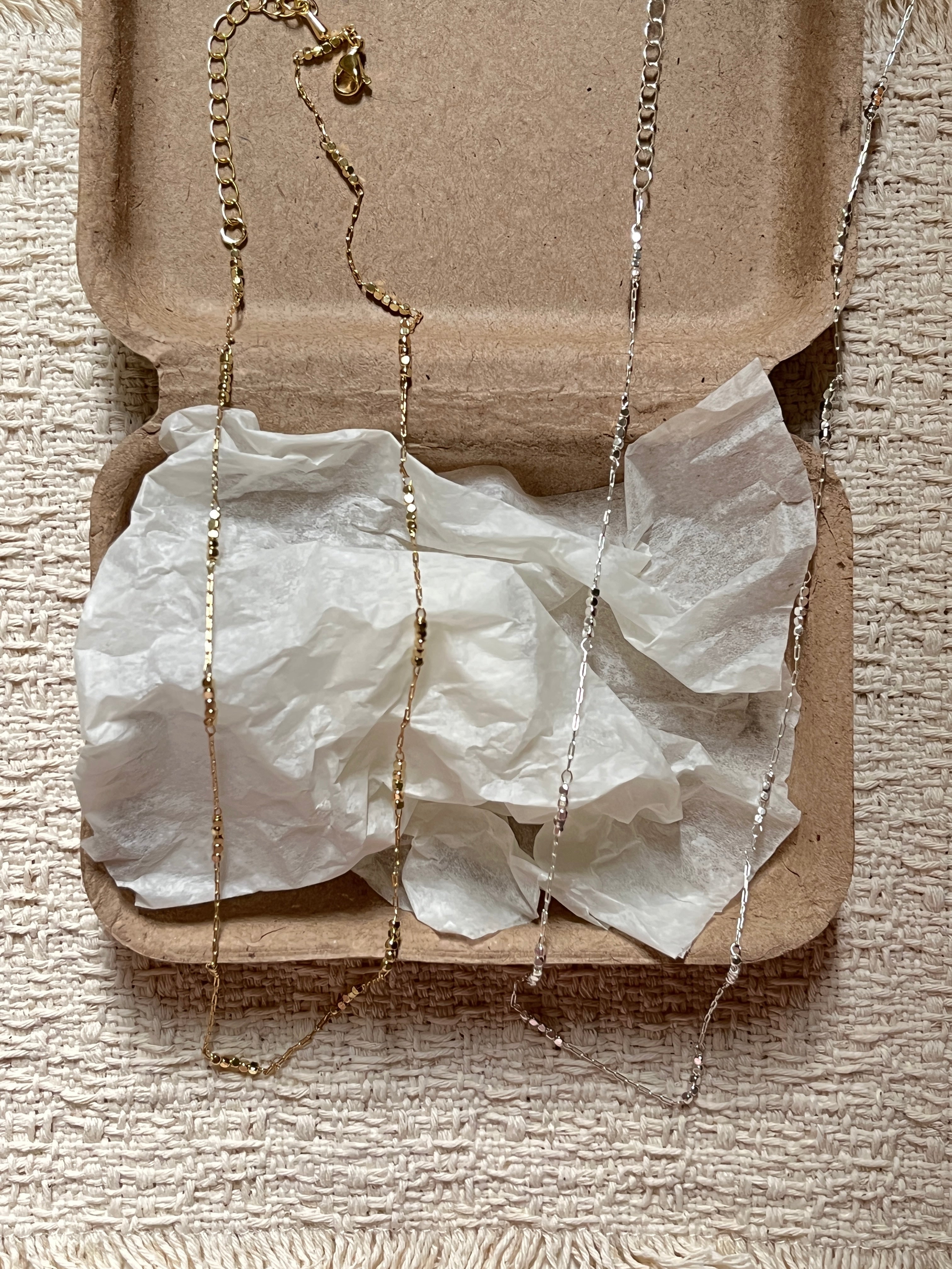 [鍍18K金]Shimmering Bar Choker