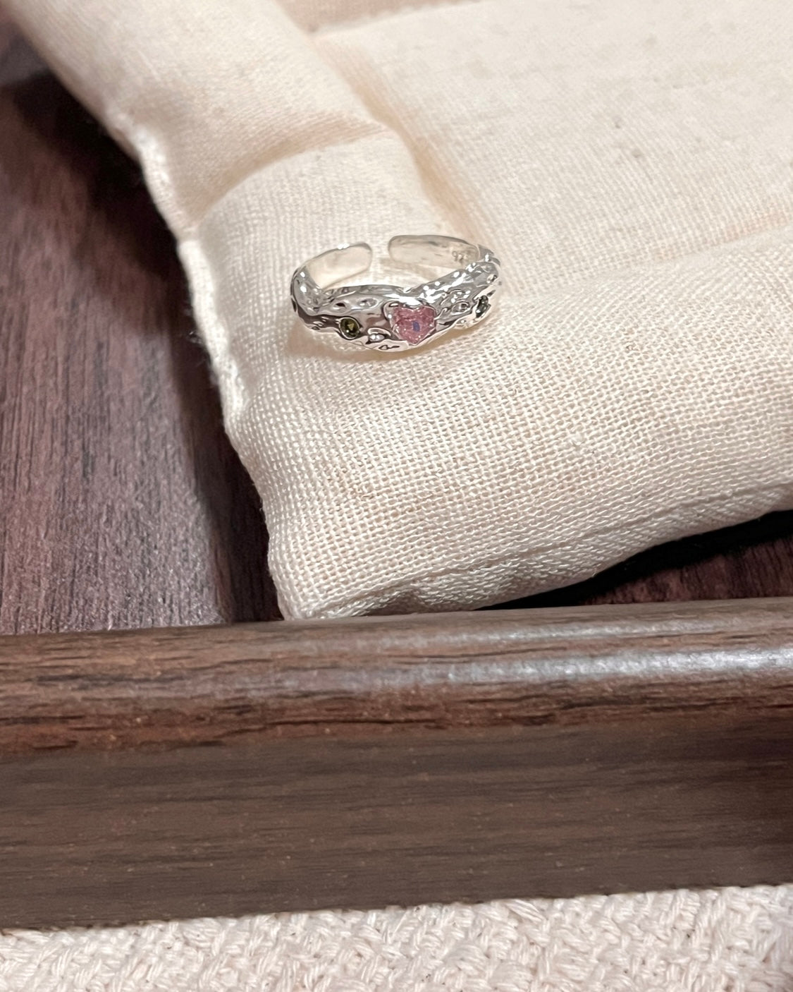 Molten Love Gemstone Ring