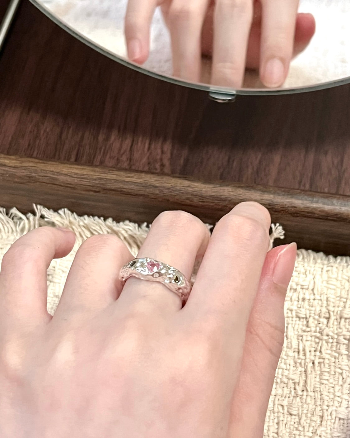 Molten Love Gemstone Ring