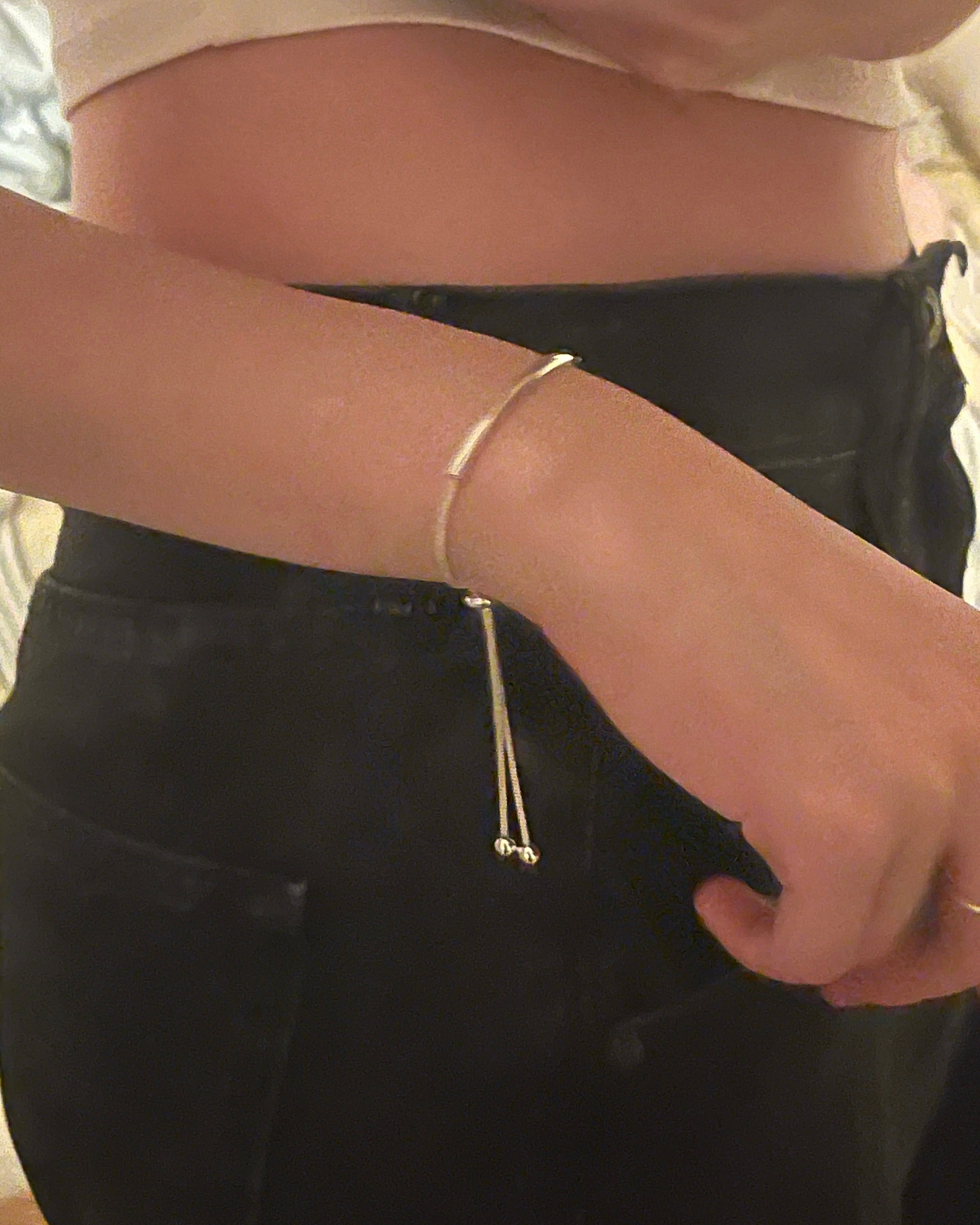 [超方便戴!]Simple Toggle Bracelet