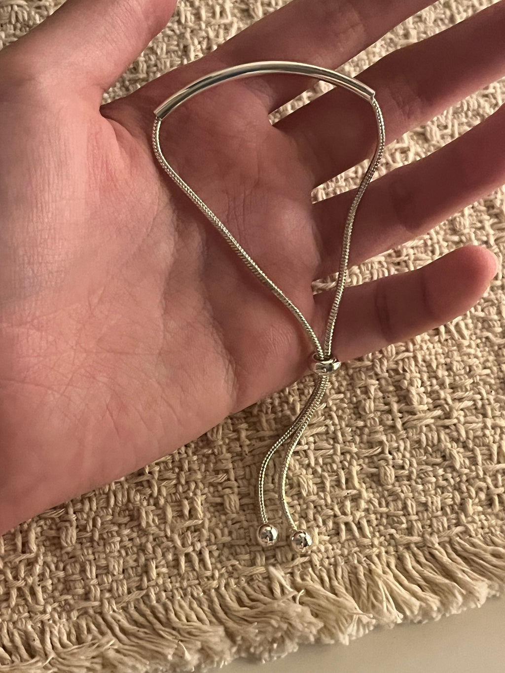 [超方便戴!]Simple Toggle Bracelet