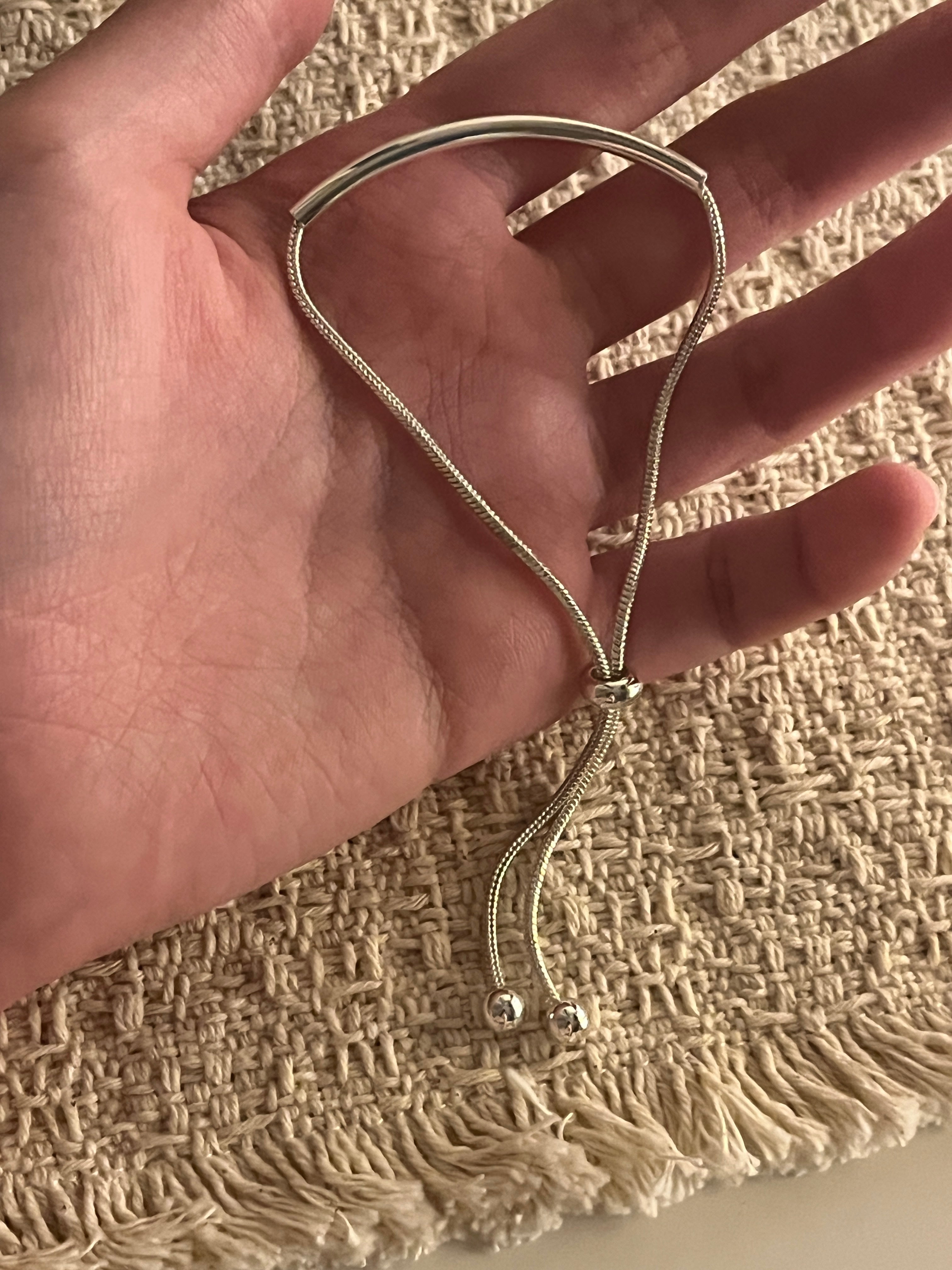 [超方便戴!]Simple Toggle Bracelet