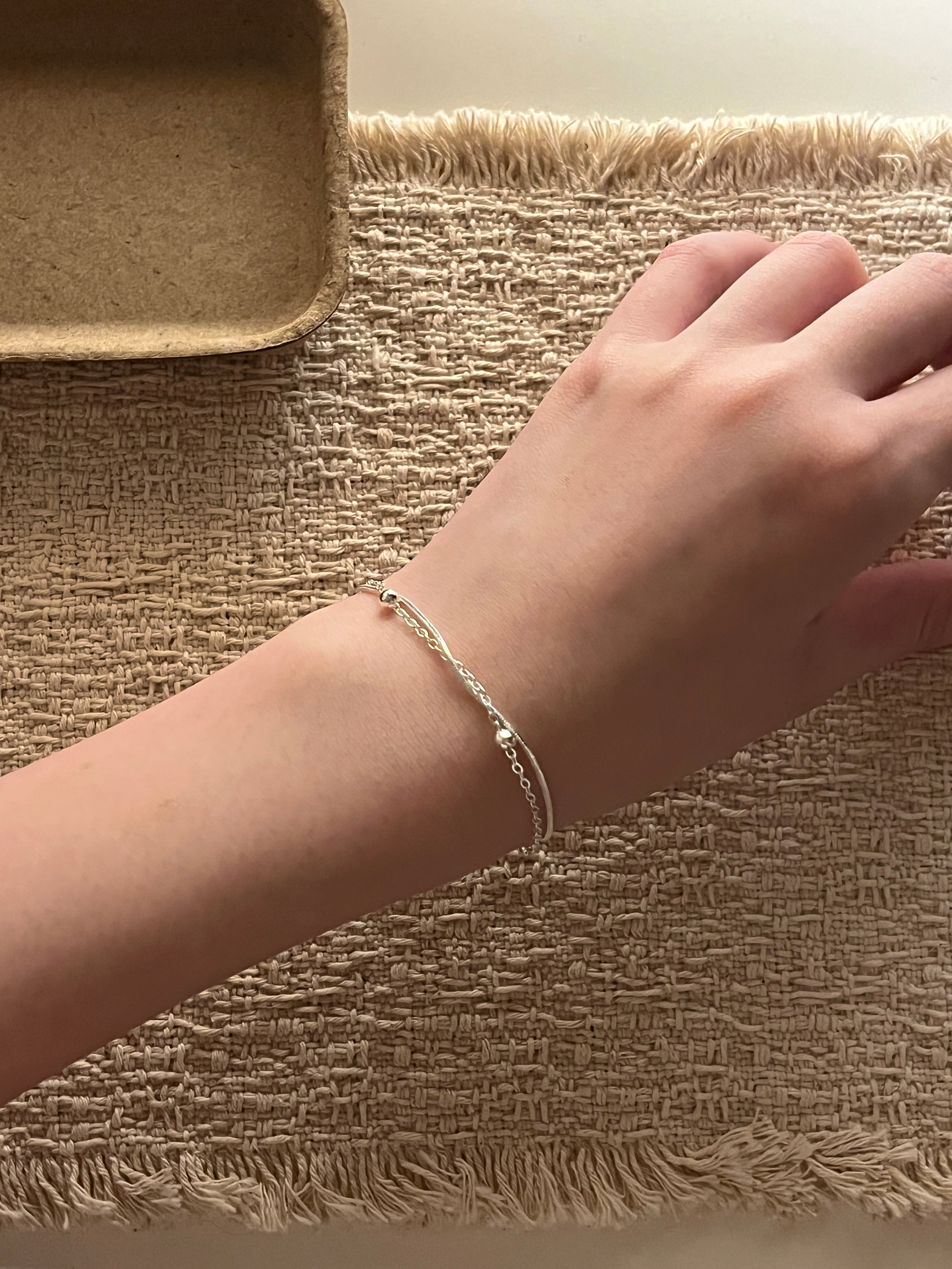 [兩種戴法!]Dual Layered Fluid Bracelet