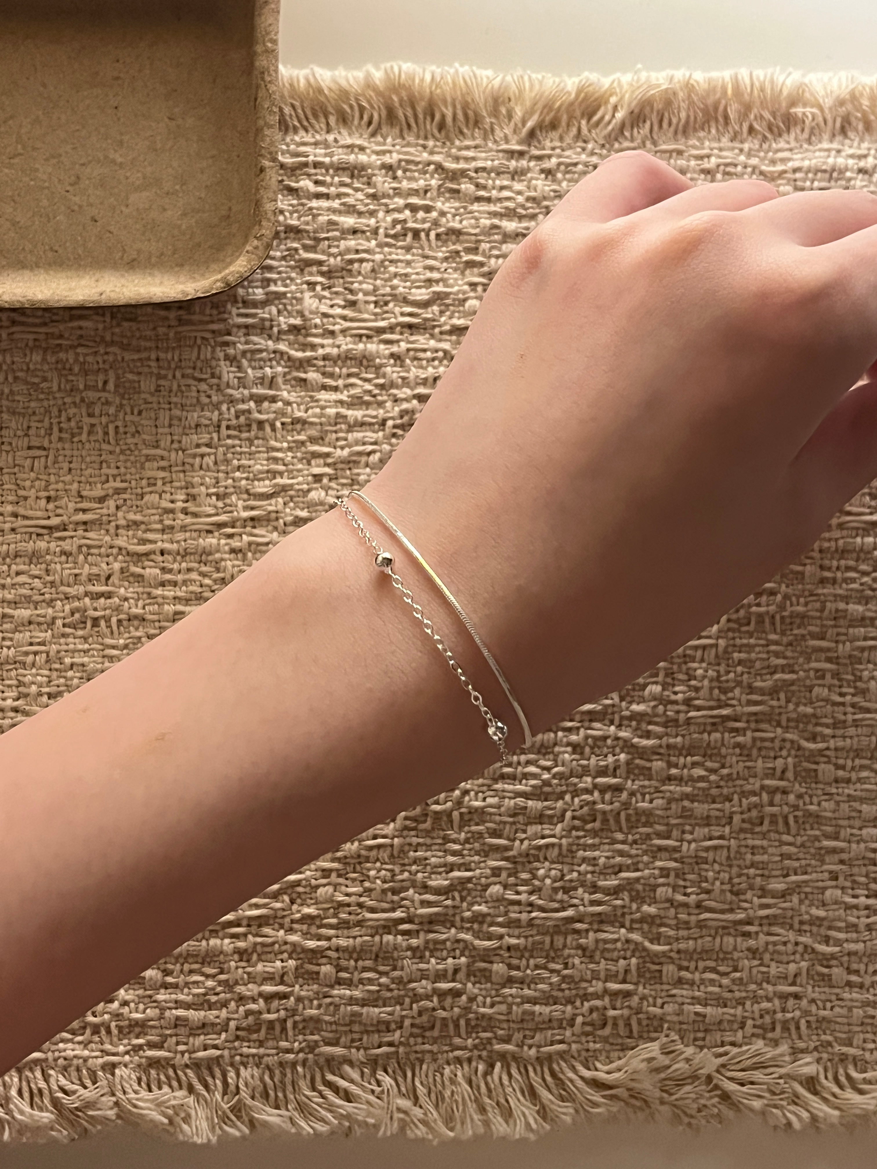 [兩種戴法!]Dual Layered Fluid Bracelet