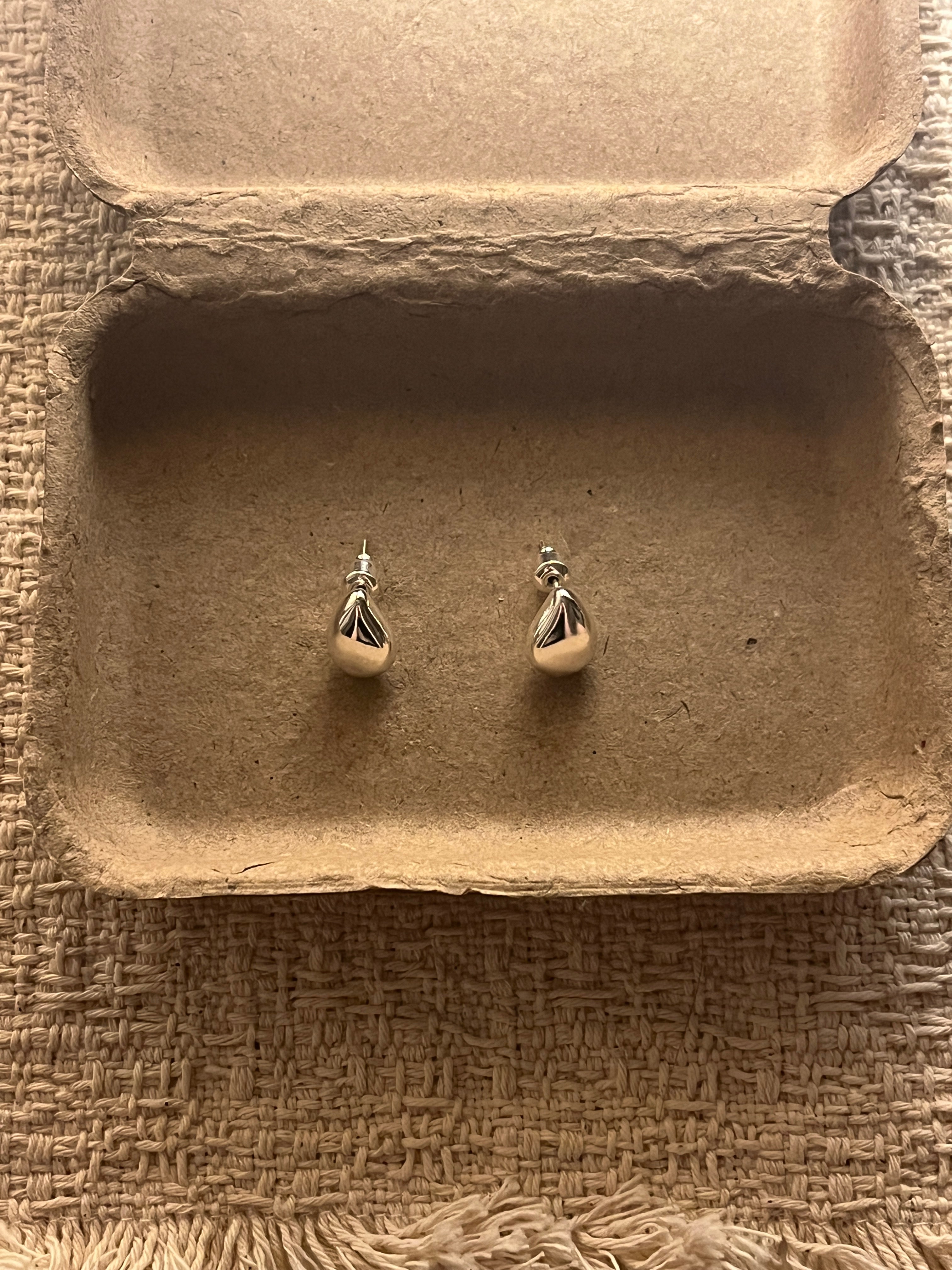 Sleek Teardrop Earrings