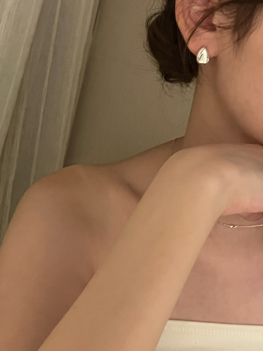 Sleek Teardrop Earrings