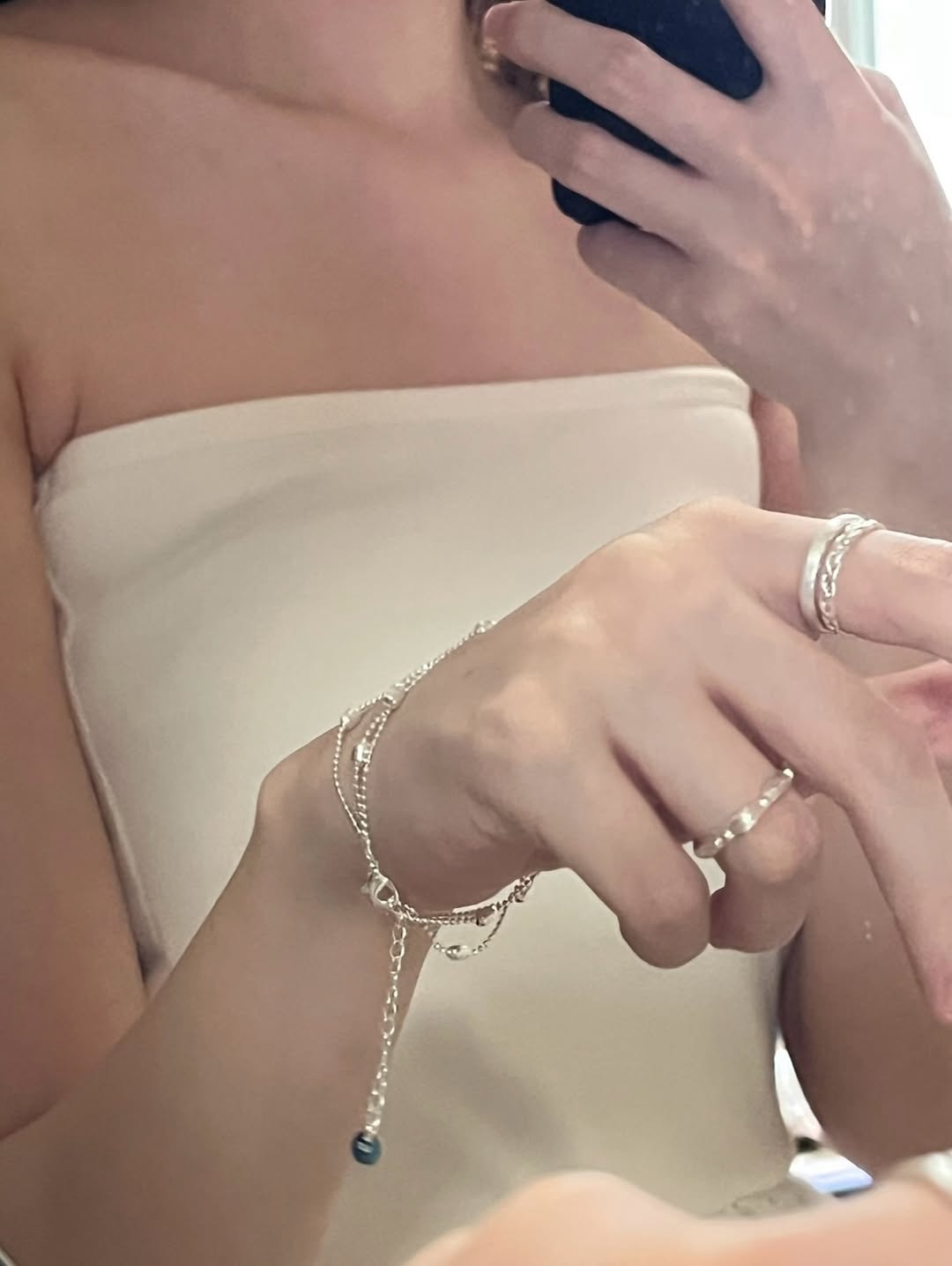 Moonlit Multilayer Bracelet