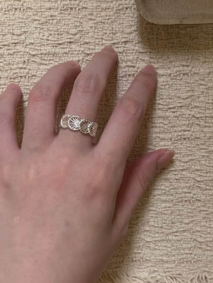 Vintage Romance Lace Ring